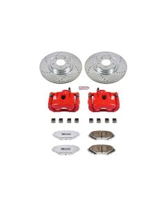 Power Stop 04-11 Mazda RX-8 Front Z26 Street Warrior Brake Kit w/Calipers - KC3026-26