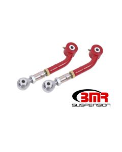 BMR 08-17 Challenger Upper Trailing Arms w/ On-Car Adj. Poly/Rod Ends - Red - UTA112R