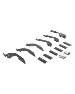 Go Rhino 05-22 Toyota Tacoma DC 4DR Mounting Brackets (V-Series V3/RB10 Slim/RB20 Slim) - Tex. Blk - 6944296