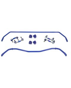 SuperPro 2016 Mazda MX-5 Miata Sport Front / Rear 24mm F/16mm R Adjustable Sway Bar & End Link Set - RCMX5089KIT