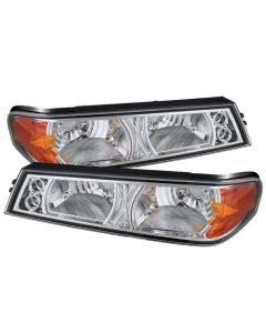 xTune Chevy Colorado 04-12 / GMC Canyon 04-12 Bumper Lights Chrome CBL-YD-CCO04-C - 5074317