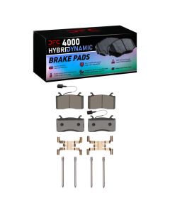 DFC 17-25 Alfa Romeo STELVIO Front 4000 HybriDynamic Brake Pads and Hardware Kit - 4000-2052-01