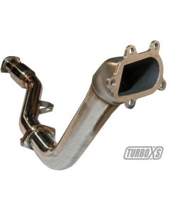 Turbo XS 08-12 WRX-STi / 05-09 LGT Catted Downpipe - WS08-DPC