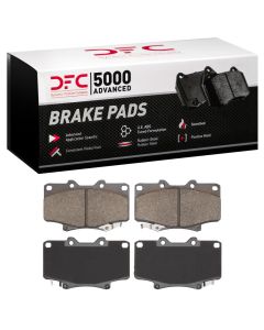 DFC 90-97 Lexus LX450 Front 5000 Advanced Semi Metallic Brake Pads - 1551-0502-00