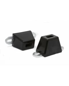 Daystar Bump Stop W/ Slotted Mounting Plate 2.25 Inch Tall x 3 Inch Long x 2 Inch Wide - KU09036BK
