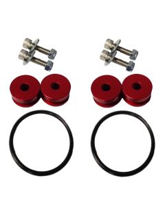 Torque Solution Billet Bumper Quick Release Kit (Red): Universal - TS-UNI-026R