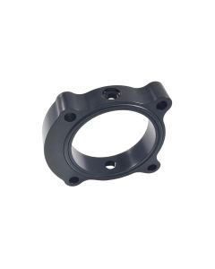 Torque Solution Throttle Body Spacer 2013+ Hyundai Genesis Coupe 2.0T  - Black - TS-TBS-029B