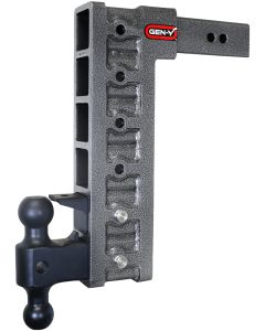 Gen-Y Mega Duty 2.5in Shank 15in Drop 21K Hitch w/Dual-Ball/Pintle Lock/Stabilizer Kit - GH-626