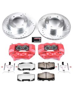 Power Stop 95-02 Toyota 4Runner Front Z36 Truck & Tow Brake Kit w/Calipers - KC1236-36