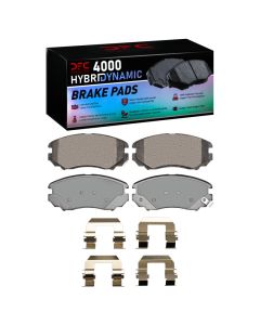 DFC 02-13 Hyundai Sonata Front 4000 HybriDynamic Brake Pads and Hardware Kit - 4000-0924-01