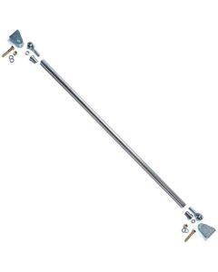 QA1 40in Diagonal Link Kit w/ Mounting Brackets & Tube Adapters - 7838-1068