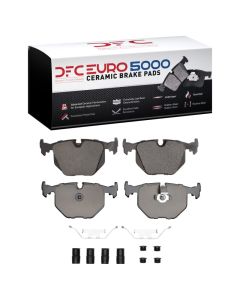 DFC 91-10 BMW M5 Rear Euro 5000 Ceramic Brake Pads and Hardware Kit - 1600-0683-01