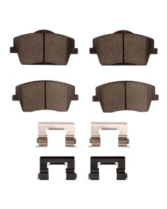 DFC 25-25 Volvo Ex30 Front 5000 Advanced Low Metallic Brake Pads and Hardware Kit - 1552-2137-01
