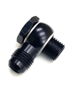 High-Performance Fragola -4AN Male Banjo Fitting - Black