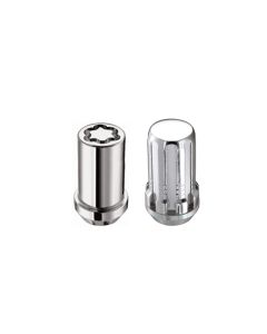 McGard SplineDrive Tuner 5 Lug Install Kit w/Locks & Tool (Cone) 1/2-20 / 13/16 Hex - Chrome - 65540