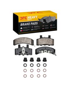 DFC 88-02 Cadillac Fleetwood Front Heavy Duty Pads and Hardware Kit - 1214-0369-01