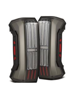 AlphaRex 22-24 Toyota Tundra NOVA-Series Prismatic LED Tail Lights - Black - 673000