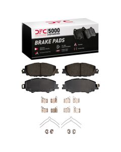 DFC 19-25 Toyota Prius Prime Front 5000 Advanced Ceramic Brake Pads and Hardware Kit - 1551-2176-01