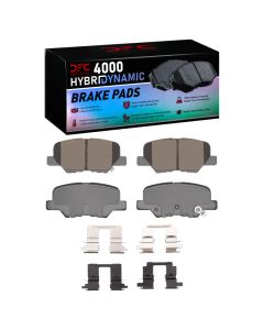 DFC 14-18 Mazda 3 Rear 4000 HybriDynamic Brake Pads and Hardware Kit - 4000-1679-02