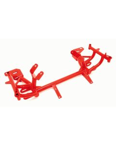 BMR 98-02 4th Gen F-Body K-Member w/ Turbo LS1 Motor Mounts and Pinto Rack Mounts - Red - KM013-1R