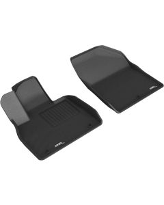 3D MAXpider 2020 Hyundai Palisade Kagu 1st Row Floormat - Black - L1HY10011509