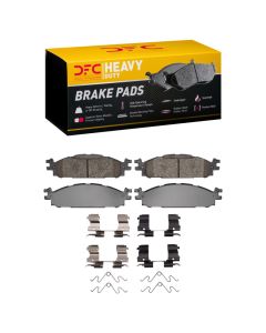 DFC 09-19 Ford Taurus SHO Front Heavy Duty Pads and Hardware Kit - 1214-1508-01