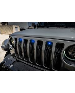 Oracle Lighting Pre-Runner Style LED Grill Kit Blue Jeep Wrangler JL 2018-2020- ORAC-5870-002
