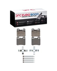 DFC 93-95 Mercedes-Benz 300TE Rear Euro 5000 Ceramic Brake Pads and Hardware Kit - 1600-0495-01