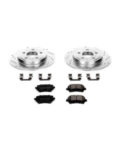 Power Stop 05-09 Audi A4 Rear Z23 Evolution Sport Brake Kit - K4624