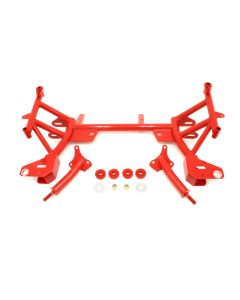 BMR 93-02 F-Body K-Member w/ SBC/BBC Motor Mounts and Pinto Rack Mounts - Red - KM005-1R