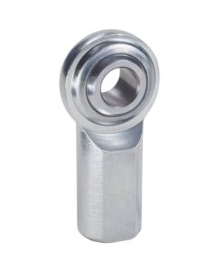 QA1 C Series 2-Pc Rod End - Female/Left Hand - 20mm Bore x M20x1.5 - Carbon Steel - MCFL20