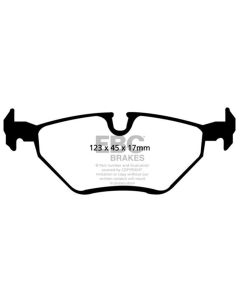 EBC 99-02 BMW Z3 2.5 Greenstuff Rear Brake Pads - DP21289
