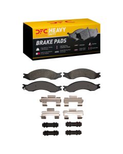 DFC 03-10 Chevrolet C5500 Kodiak Rear/Front Heavy Duty Pads and Hardware Kit - 1214-1010-01