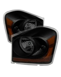 xTune Dodge Durango 04-05 OEM Headlamps Black Smoked HD-JH-DDU04-AM-BSM - 9034282