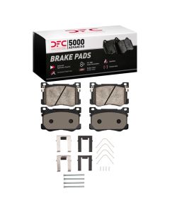 DFC 15-20 Genesis G80 Front 5000 Advanced Ceramic Brake Pads and Hardware Kit - 1551-2101-01