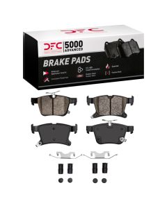 DFC 17-24 Chrysler Voyager Rear 5000 Advanced Ceramic Brake Pads and Hardware Kit - 1551-1901-01