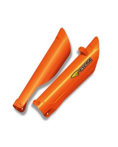 Cycra 15-23 KTM 125-500 SX/XC/SX-F/XC-F/XC-W/XCF-W/EXC-F Performance Fork Guards - Orange - 1CYC-6905-22