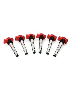 Mishimoto Ignition Coil, Set of 6, fits 2006-2008 Volkswagen GTI- MISH-MMIG-VW-0606
