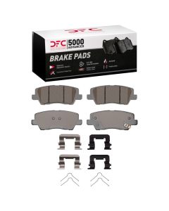 DFC 13-19 Cadillac ATS Rear 5000 Advanced Ceramic Brake Pads and Hardware Kit - 1551-1839-01