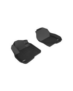 3D MAXpider 2017-2020 Honda CR-V Kagu 1st Row Floormat - Black - L1HD08611509