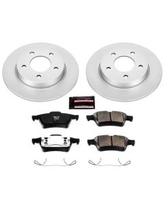 Power Stop 04-05 Mazda 3 Rear Z17 Evolution Geomet Coated Brake Kit - CRK124