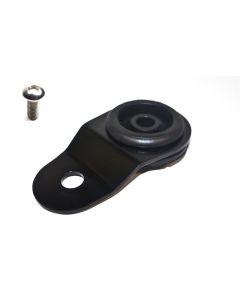 Torque Solution Radiator Mount w/ Insert ( Black ) : Mitsubishi Evolution 7/8/9 - TS-EV-009i