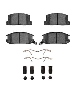 DFC 91-05 Toyota MR2 Rear 4000 HybriDynamic Brake Pads and Hardware Kit - 4000-0657-01