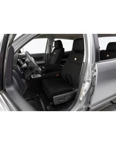 Covercraft 19-24 Chevrolet Silverado Carhartt PrecisionFit Custom Second Row Seat Covers - Blk - GTC4140COBK