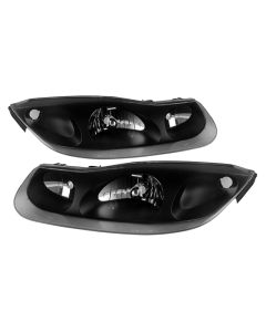 xTune Saturn Sc Series Coupe 2001-2002 OEM Style Headlights Black HD-JH-SASC-01-BK - 9029714