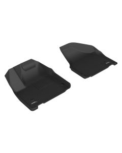 3D MAXpider 2017-2020 Chrysler Pacifica/Voyager Kagu 1st Row Floormat - Black - L1CY00511509