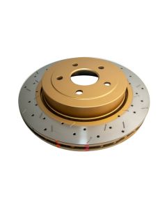 DBA 06-10 Jeep Grand Cherokee SRT-8 360mm Dia Rear Drilled & Slotted T3 4000 Series Rotor - DBA42533XS