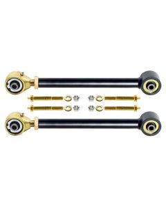 RockJock TJ/LJ Johnny Joint Adjustable Control Arms Rear Upper Adjustable Greasable Pair - CE-9103