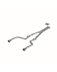 MBRP Aluminized Steel 3" Catback Dual Rear Race Profile w/ Dual Tips Dodge Charger 2015-2022- MBRP-S - S7118AL