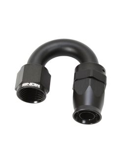 Snow -10AN 180 Degree PTFE Hose End (Black) - SNF-60118